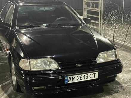 Черный Форд Скорпио, объемом двигателя 2 л и пробегом 200 тыс. км за 1550 $, фото 1 на Automoto.ua