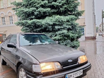 Форд Скорпио 1988 в Житомире на Automoto.ua Коричневый Форд Скорпио, объемом двигателя 2 л и пробегом 300 тыс. км за 1000 $, фото 1 на Automoto.ua