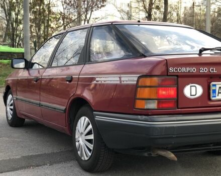 Красный Форд Скорпио, объемом двигателя 2 л и пробегом 250 тыс. км за 1500 $, фото 5 на Automoto.ua