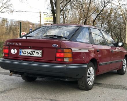 Красный Форд Скорпио, объемом двигателя 2 л и пробегом 250 тыс. км за 1500 $, фото 6 на Automoto.ua