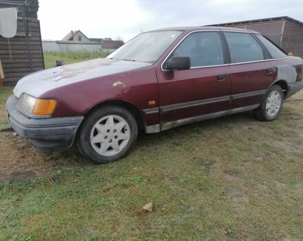 Красный Форд Скорпио, объемом двигателя 2.4 л и пробегом 3 тыс. км за 420 $, фото 3 на Automoto.ua