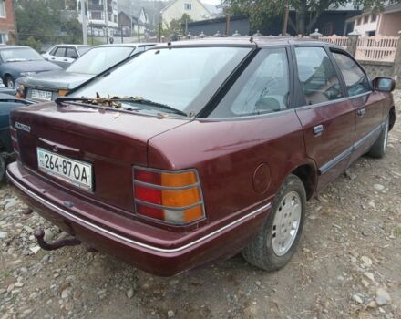 Форд Скорпио 1989 в Тячеве на Automoto.ua Красный Форд Скорпио, объемом двигателя 2.9 л и пробегом 208 тыс. км за 700 $, фото 4 на Automoto.ua