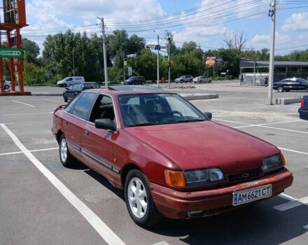 Червоний Форд Скорпіо, об'ємом двигуна 2 л та пробігом 121 тис. км за 450 $, фото 1 на Automoto.ua