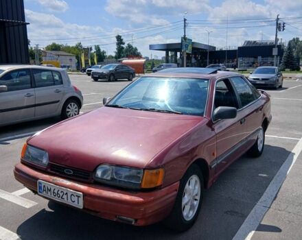 Червоний Форд Скорпіо, об'ємом двигуна 2 л та пробігом 121 тис. км за 450 $, фото 2 на Automoto.ua