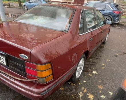 Красный Форд Скорпио, объемом двигателя 2.4 л и пробегом 228 тыс. км за 750 $, фото 5 на Automoto.ua