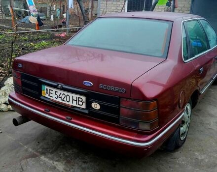 Червоний Форд Скорпіо, об'ємом двигуна 2.5 л та пробігом 400 тис. км за 1940 $, фото 2 на Automoto.ua
