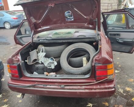 Красный Форд Скорпио, объемом двигателя 2.4 л и пробегом 228 тыс. км за 750 $, фото 7 на Automoto.ua