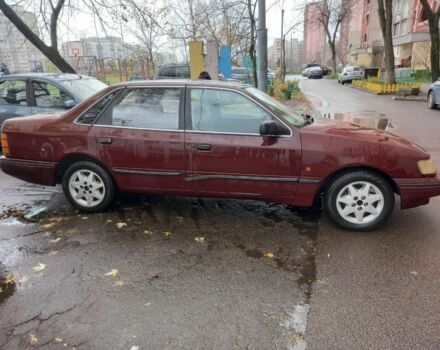 Красный Форд Скорпио, объемом двигателя 2.4 л и пробегом 228 тыс. км за 750 $, фото 4 на Automoto.ua