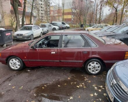 Красный Форд Скорпио, объемом двигателя 2.4 л и пробегом 228 тыс. км за 750 $, фото 3 на Automoto.ua