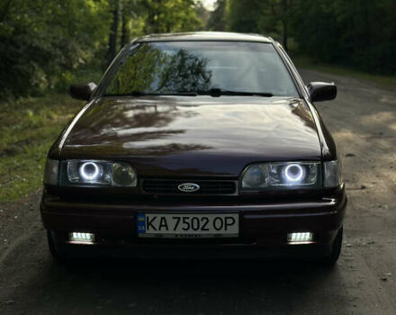 Червоний Форд Скорпіо, об'ємом двигуна 2.9 л та пробігом 336 тис. км за 3200 $, фото 1 на Automoto.ua