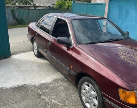 Красный Форд Скорпио, объемом двигателя 2 л и пробегом 230 тыс. км за 1300 $, фото 1 на Automoto.ua