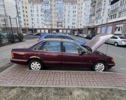 Красный Форд Скорпио, объемом двигателя 2 л и пробегом 180 тыс. км за 1000 $, фото 12 на Automoto.ua