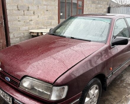 Красный Форд Скорпио, объемом двигателя 2 л и пробегом 187 тыс. км за 1500 $, фото 1 на Automoto.ua