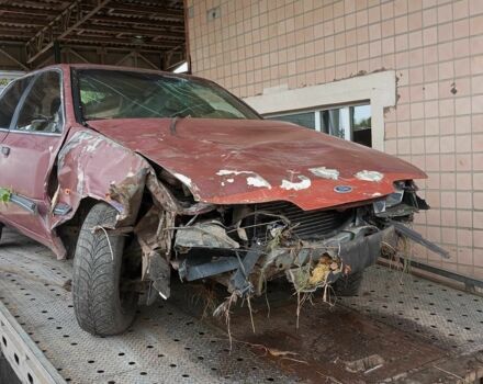 Красный Форд Скорпио, объемом двигателя 2 л и пробегом 120 тыс. км за 286 $, фото 2 на Automoto.ua