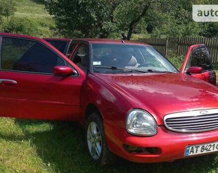 Красный Форд Скорпио, объемом двигателя 2 л и пробегом 300 тыс. км за 1500 $, фото 1 на Automoto.ua