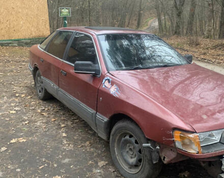 Красный Форд Скорпио, объемом двигателя 2 л и пробегом 111 тыс. км за 600 $, фото 2 на Automoto.ua