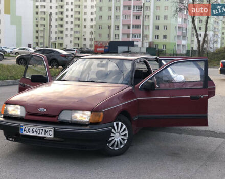 Красный Форд Скорпио, объемом двигателя 2 л и пробегом 178 тыс. км за 1500 $, фото 18 на Automoto.ua