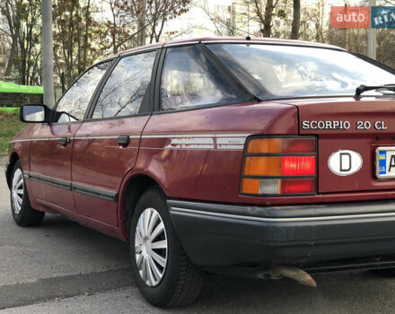 Красный Форд Скорпио, объемом двигателя 2 л и пробегом 178 тыс. км за 1500 $, фото 6 на Automoto.ua