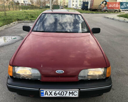 Красный Форд Скорпио, объемом двигателя 2 л и пробегом 178 тыс. км за 1500 $, фото 34 на Automoto.ua