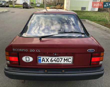 Красный Форд Скорпио, объемом двигателя 2 л и пробегом 178 тыс. км за 1500 $, фото 40 на Automoto.ua