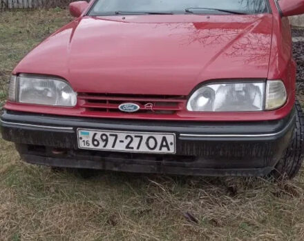 Червоний Форд Скорпіо, об'ємом двигуна 2 л та пробігом 100 тис. км за 1063 $, фото 3 на Automoto.ua