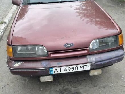 Форд Скорпио 1987 в Иванкове на Automoto.ua Красный Форд Скорпио, объемом двигателя 2 л и пробегом 250 тыс. км за 600 $, фото 1 на Automoto.ua
