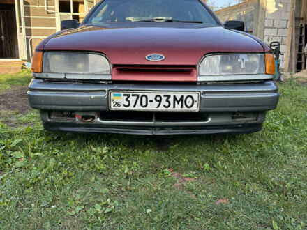 Форд Скорпио 1987 в Черновцах на Automoto.ua Красный Форд Скорпио, объемом двигателя 2 л и пробегом 317 тыс. км за 900 $, фото 1 на Automoto.ua