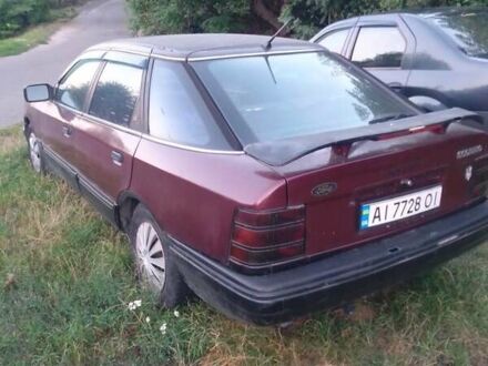 Форд Скорпио 1989 в Каневе на Automoto.ua Красный Форд Скорпио, объемом двигателя 2 л и пробегом 100 тыс. км за 900 $, фото 1 на Automoto.ua