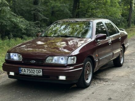 Форд Скорпио 1990 в Киеве на Automoto.ua Красный Форд Скорпио, объемом двигателя 2.4 л и пробегом 336 тыс. км за 3200 $, фото 1 на Automoto.ua