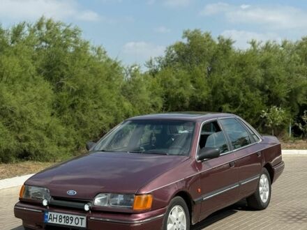 Форд Скорпио 1990 в Дружковке на Automoto.ua Красный Форд Скорпио, объемом двигателя 2 л и пробегом 300 тыс. км за 2000 $, фото 1 на Automoto.ua