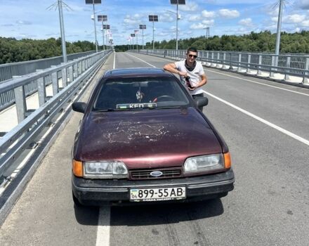 Красный Форд Скорпио, объемом двигателя 2.4 л и пробегом 3 тыс. км за 1189 $, фото 1 на Automoto.ua
