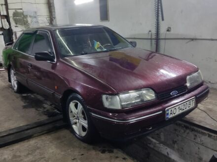 Форд Скорпио 1991 в Ужгороде на Automoto.ua Красный Форд Скорпио, объемом двигателя 2 л и пробегом 307 тыс. км за 1500 $, фото 1 на Automoto.ua