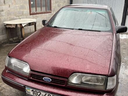 Красный Форд Скорпио, объемом двигателя 2 л и пробегом 187 тыс. км за 1500 $, фото 1 на Automoto.ua