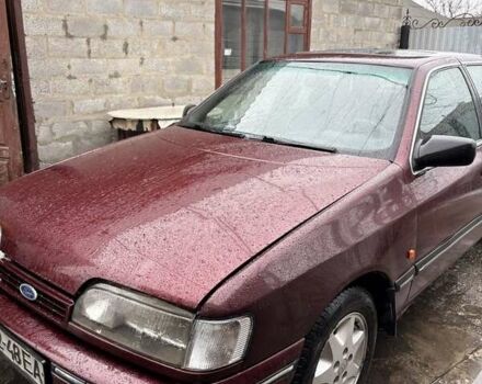 Красный Форд Скорпио, объемом двигателя 2 л и пробегом 187 тыс. км за 1500 $, фото 1 на Automoto.ua