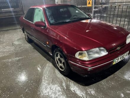 Красный Форд Скорпио, объемом двигателя 2 л и пробегом 400 тыс. км за 900 $, фото 1 на Automoto.ua