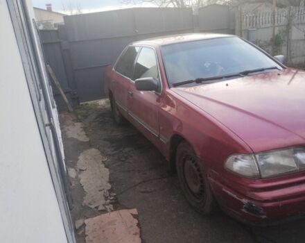 Красный Форд Скорпио, объемом двигателя 2 л и пробегом 300 тыс. км за 800 $, фото 1 на Automoto.ua