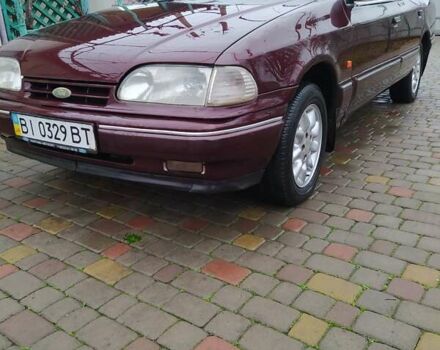 Червоний Форд Скорпіо, об'ємом двигуна 2.9 л та пробігом 320 тис. км за 2000 $, фото 1 на Automoto.ua