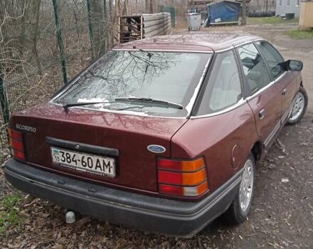 Форд Скорпио 1989 в Полтаве на Automoto.ua Форд Скорпио, объемом двигателя 2 л и пробегом 300 тыс. км за 1500 $, фото 7 на Automoto.ua