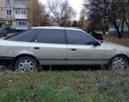Желтый Форд Скорпио, объемом двигателя 2 л и пробегом 75 тыс. км за 1800 $, фото 1 на Automoto.ua