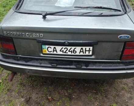 Серый Форд Скорпио, объемом двигателя 2 л и пробегом 200 тыс. км за 355 $, фото 2 на Automoto.ua
