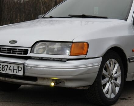 Серый Форд Скорпио, объемом двигателя 2 л и пробегом 140 тыс. км за 1800 $, фото 1 на Automoto.ua