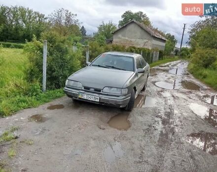 Серый Форд Скорпио, объемом двигателя 2 л и пробегом 150 тыс. км за 400 $, фото 5 на Automoto.ua