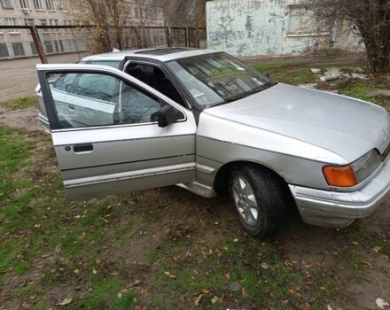 Серый Форд Скорпио, объемом двигателя 2 л и пробегом 400 тыс. км за 1000 $, фото 5 на Automoto.ua