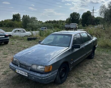 Серый Форд Скорпио, объемом двигателя 2 л и пробегом 200 тыс. км за 300 $, фото 1 на Automoto.ua