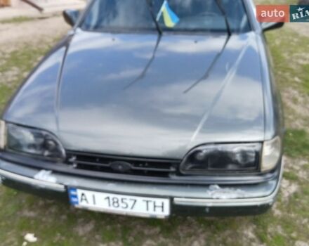 Серый Форд Скорпио, объемом двигателя 2 л и пробегом 400 тыс. км за 1500 $, фото 1 на Automoto.ua