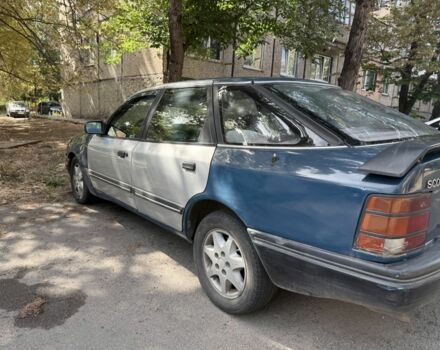 Синий Форд Скорпио, объемом двигателя 2 л и пробегом 276 тыс. км за 1451 $, фото 1 на Automoto.ua
