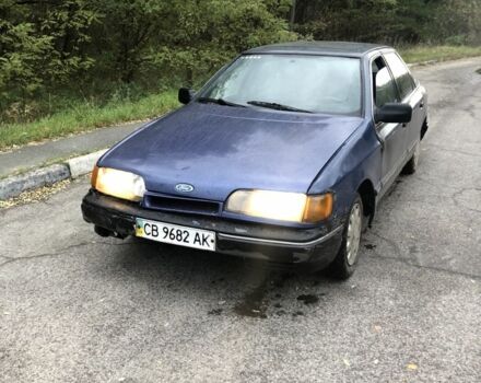 Синий Форд Скорпио, объемом двигателя 2 л и пробегом 458 тыс. км за 450 $, фото 1 на Automoto.ua