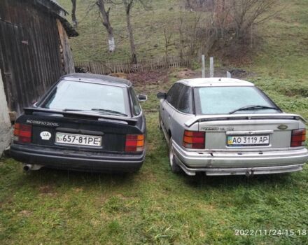 Синий Форд Скорпио, объемом двигателя 2 л и пробегом 230 тыс. км за 1000 $, фото 7 на Automoto.ua