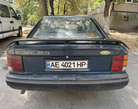 Синий Форд Скорпио, объемом двигателя 2 л и пробегом 276 тыс. км за 1451 $, фото 2 на Automoto.ua