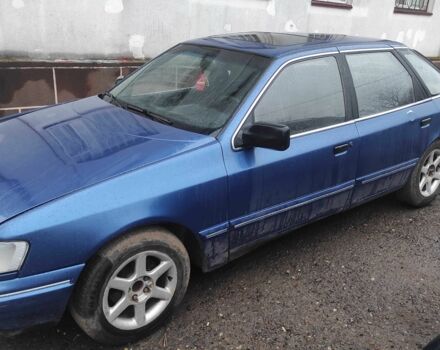 Синий Форд Скорпио, объемом двигателя 2 л и пробегом 385 тыс. км за 950 $, фото 1 на Automoto.ua